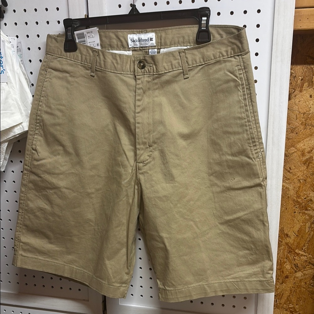 94. Saddlebred Men's Tan Shorts